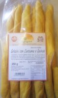 Grissini con curcuma e quinoa