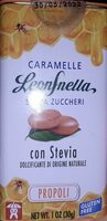 Caramelle con stevia - propoli