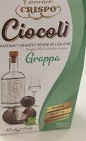 [Ciocoli] Dark chocolate pralines filled with grappa