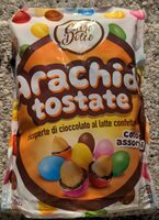 Arachidi tostate riscoperte di cioccolato al latte