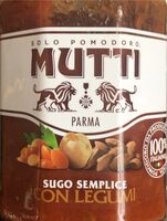 Sugo semplice con legumi