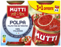 Pulpe tomate fine 3x400 g ( +1 offerte)