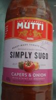 Sauce Tomate Capers&Onion