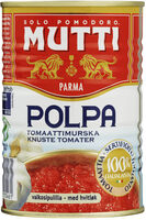 Mutti Pulpa Tomatenfruchtfleisch mit Knobi