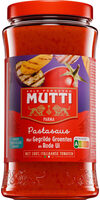 Pastasaus met Gegrilde Groenten en rode ui