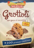 Grottoli con gocce di ciocolato