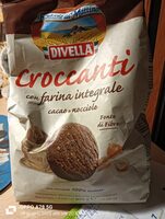 Fantasie del mattino croccanti integrali con cacao e nocciole