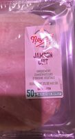 Jambon cuit nature tranché