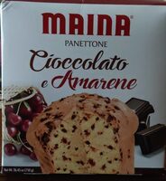 Panettone cioccolato e amarene