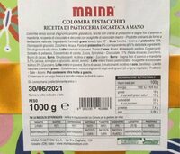 Colomba pistacchio