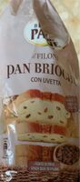 Pan Brioche con uvetta