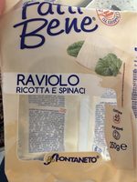 Ravioli Ricotta E Spinaci 250 GR. Fontan