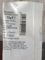Zenzero disidratato