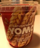 Yogurt intero con malto