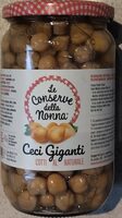 Ceci giganti cotti al naturale