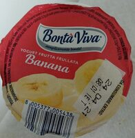 Yogurt frutta frullata banana