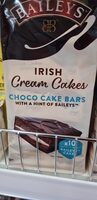 Irish Cream Cakes - Choco Cake Bars