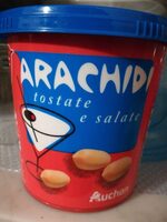 Arachidi tostate e salate