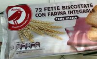72 fette biscottate con farina integrale