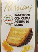 Panettone con crema agrumibdi sicilia