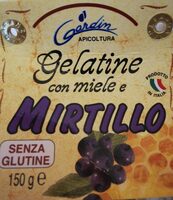 Gelatine con miele e mirtilli