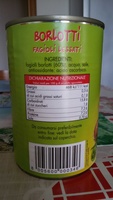 Borlotti Fagioli lessati
