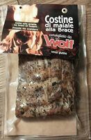 Costine di maiale alla brace