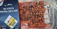 Spiedino trota salmonata