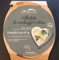 Vellutata di merluzzo e ortica