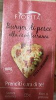 Burger di pesce alla mediterranea