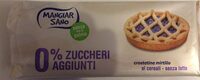 Crostatina mirtillo senza zuccheri aggiunti