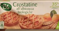 Crostatine all'albicocca biologiche