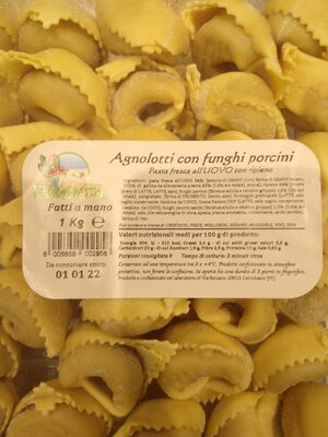Agnolotti con funghi porcini by Fior di Pasta
