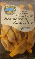 Caramelline con scamorza e radicchio