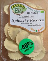 BIO Girasoli mit Spinat und Ricotta
