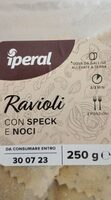 Ravioli speck e noci