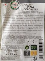 Pizza dolomites