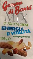 Mix frutta secca energia e vitalità