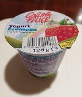 Uogurt cremoso con fragola