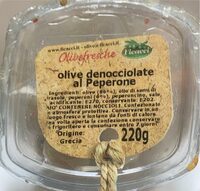 Olive denocciolate al peperone