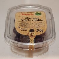 Olive nere greche condite