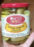Funghi porcini tagliati