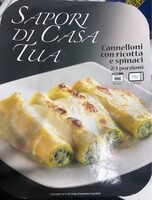 Cannelloni ricotta epinard