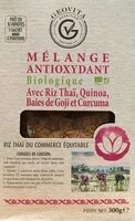Mélange riz et quinoa bio baies de goji curcuma Geovita
