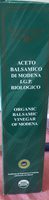 Aceto balsamico di modena igp biologico