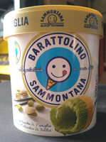 Barattolino - gelato alla vaniglia e al pistacchio