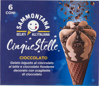 Cinque stelle cioccolato