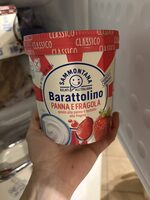 Barattolino panna e fragola