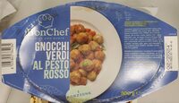 Gnocchi verdi al pesto rosso