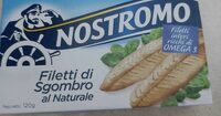 Filetti di sgombro al naturale nostromo